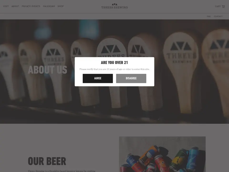 Threes Brewing — About