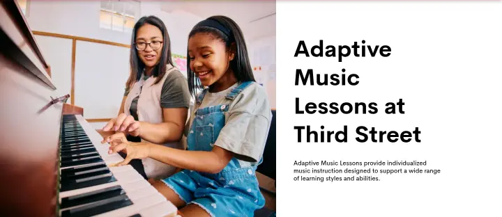 Adaptive Music Lessons at Third Street on Third Street Music School Settlement