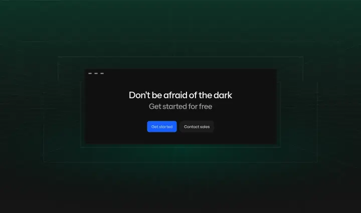 Don't be afraid of the dark on Laravel