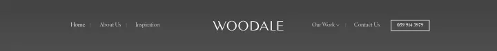 Navigation on Woodale Designs