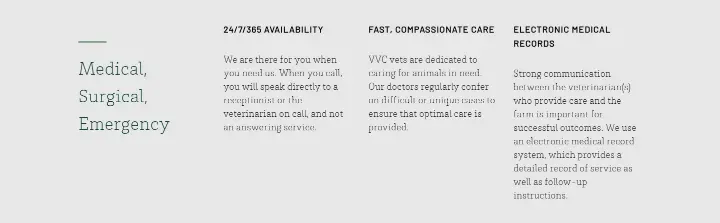 Medical, Surgical, Emergency on Valley Veterinary Clinic