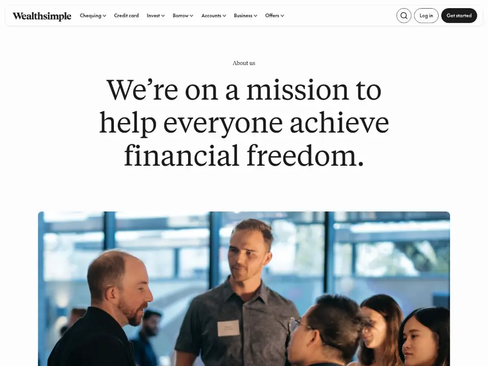 Wealthsimple — About