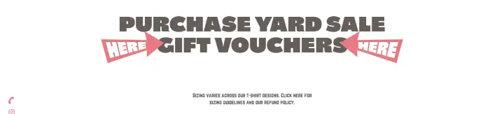 Hero on Yard Sale Pizza