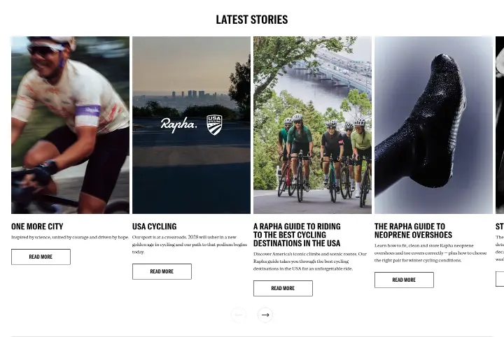 Latest stories on Rapha