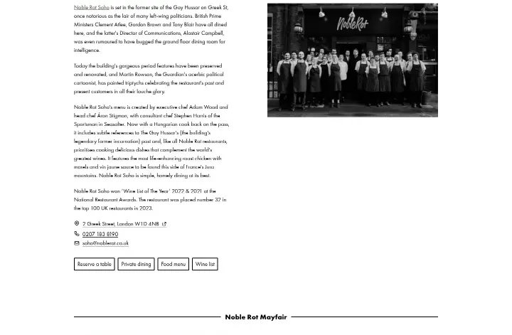 Content on Noble Rot