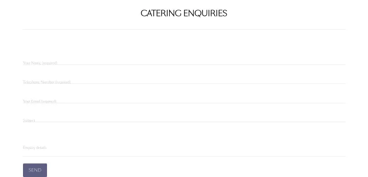 Catering Enquiries on Tivoli Road Bakery