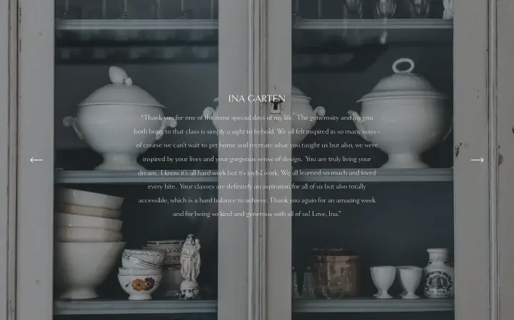 Lynne on The Cook's Atelier