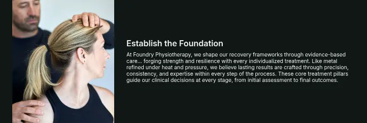 Establish the Foundation on Foundry Physiotherapy