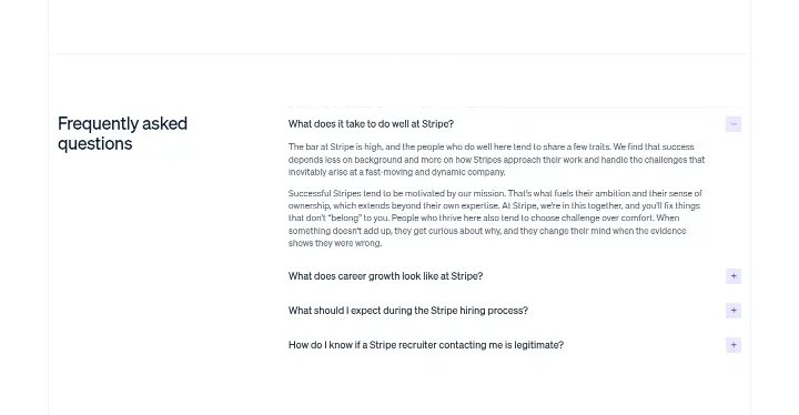 Frequently asked questions on Stripe