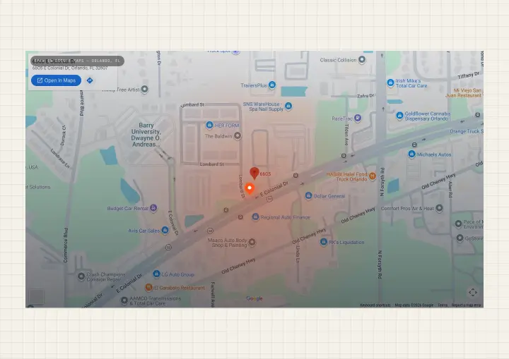Map & hours on The Electrified Garage