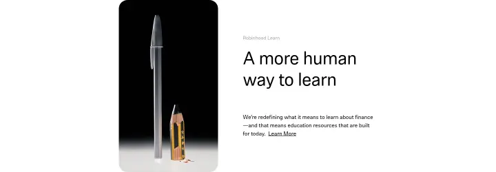 A more human way to learn on Robinhood