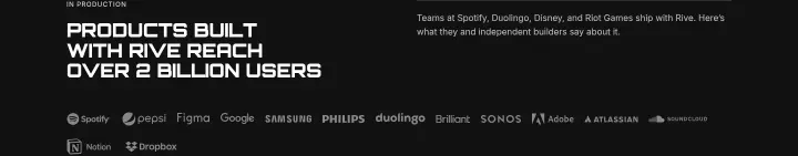 Logos on Rive