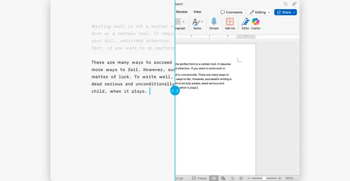 Content on iA