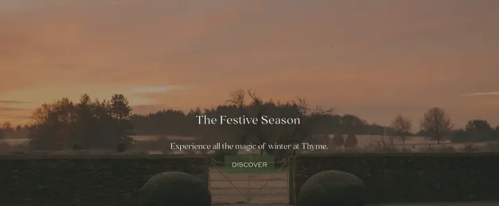 The Festive Season on Thyme