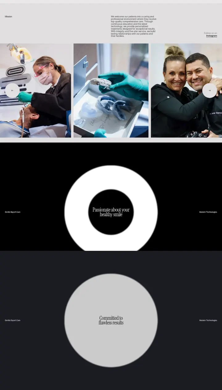 Content on Aventura Dental Arts