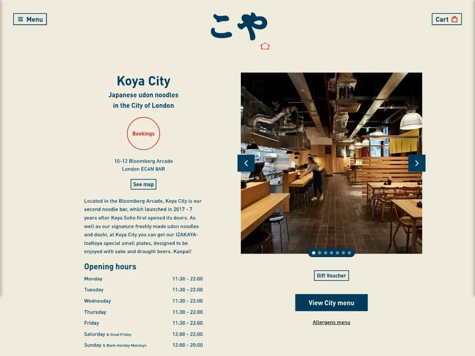 Koya — Contact