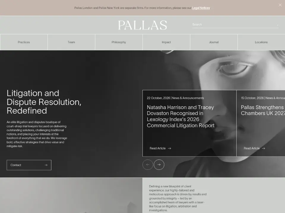 Pallas Partners — Home