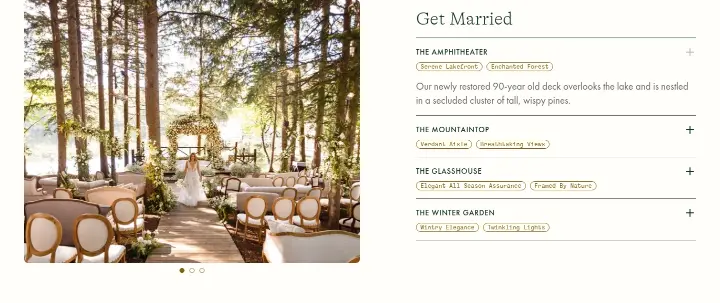 Get Married on Cedar Lakes Estate