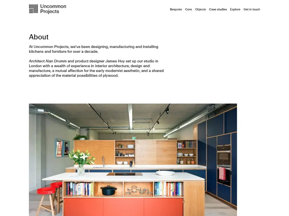 Uncommon Projects — About