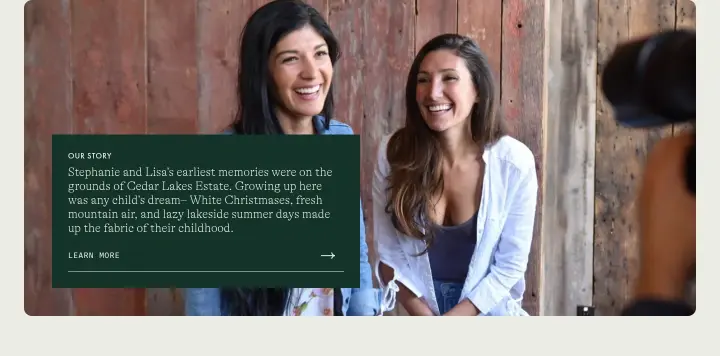 Our Story on Cedar Lakes Estate
