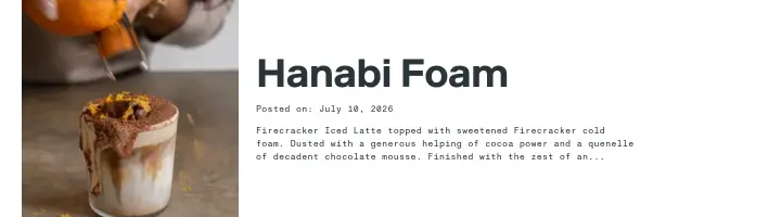 Hanabi Foam on Single O