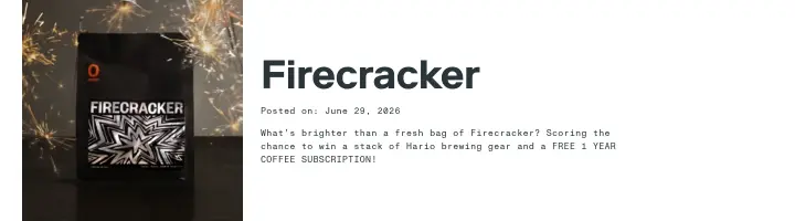 Firecracker on Single O