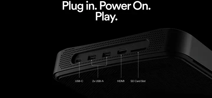 Plug in. Power On. Play on Analogue