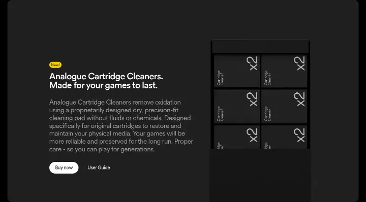 Analogue Cartridge Cleaners. Made for your… on Analogue