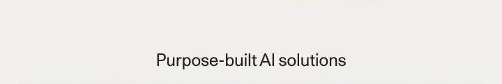 Purpose-built AI solutions on Cohere
