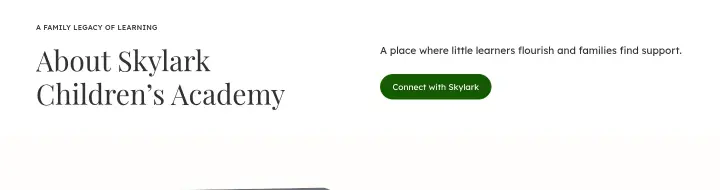 About Skylark Children’s Academy on Skylark Children's Academy