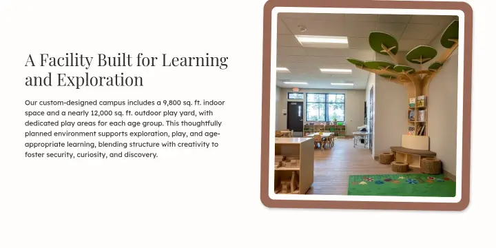 A Facility Built for Learning and Exploration on Skylark Children's Academy
