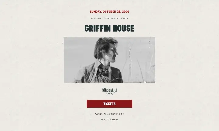 Griffin House on Mississippi Studios