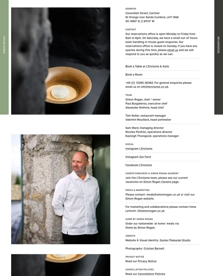 Address on L'Enclume