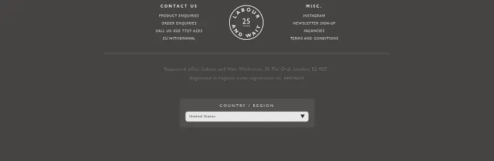 Footer on Labour and Wait