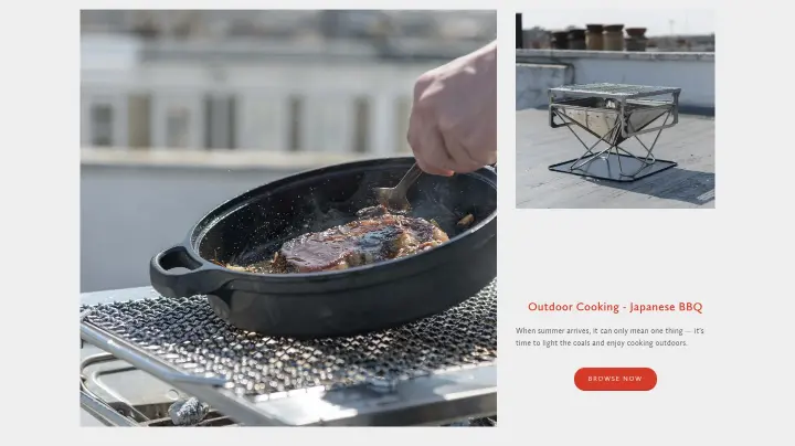 Outdoor Cooking - Japanese BBQ on Native & Co