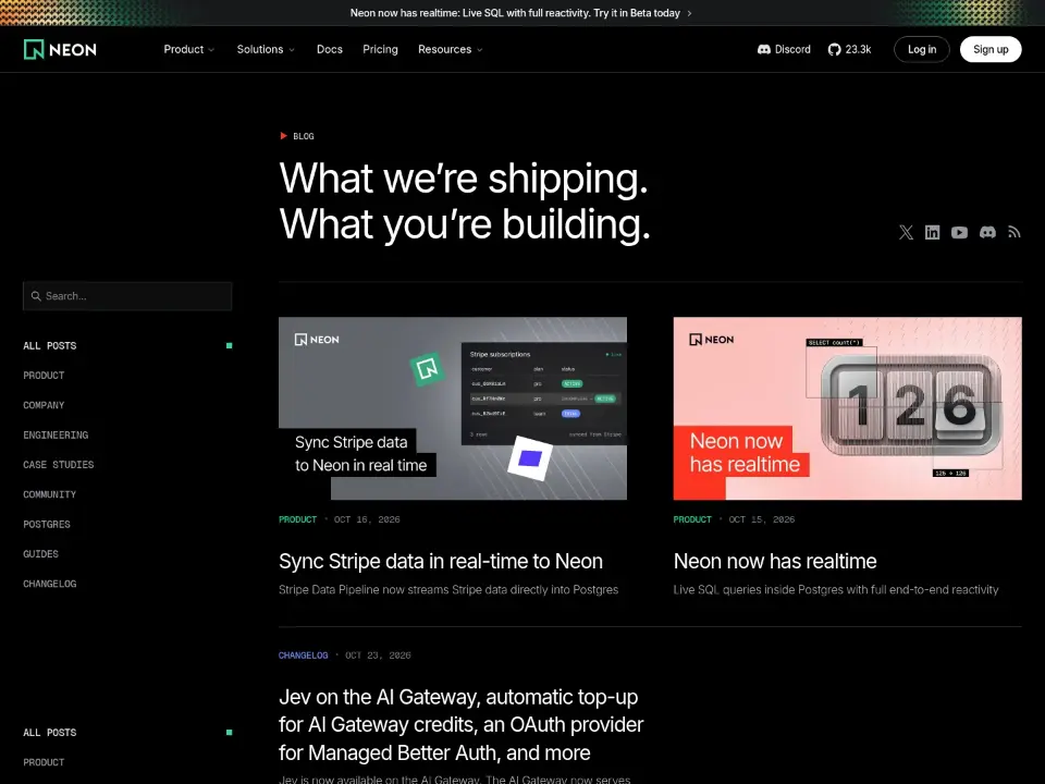 Neon — Blog