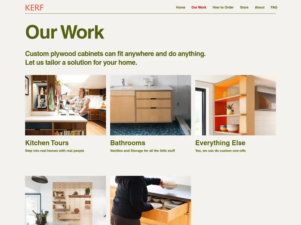 Kerf Design — Gallery