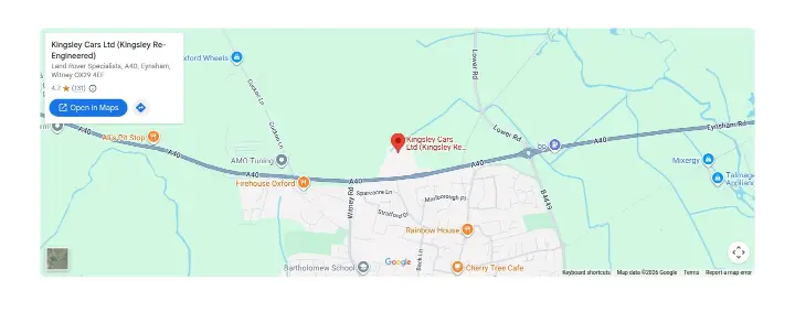 Map & hours on Kingsley