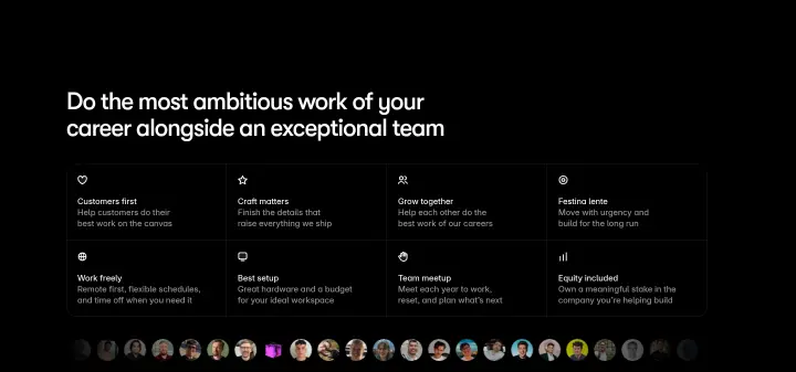 Team on Framer