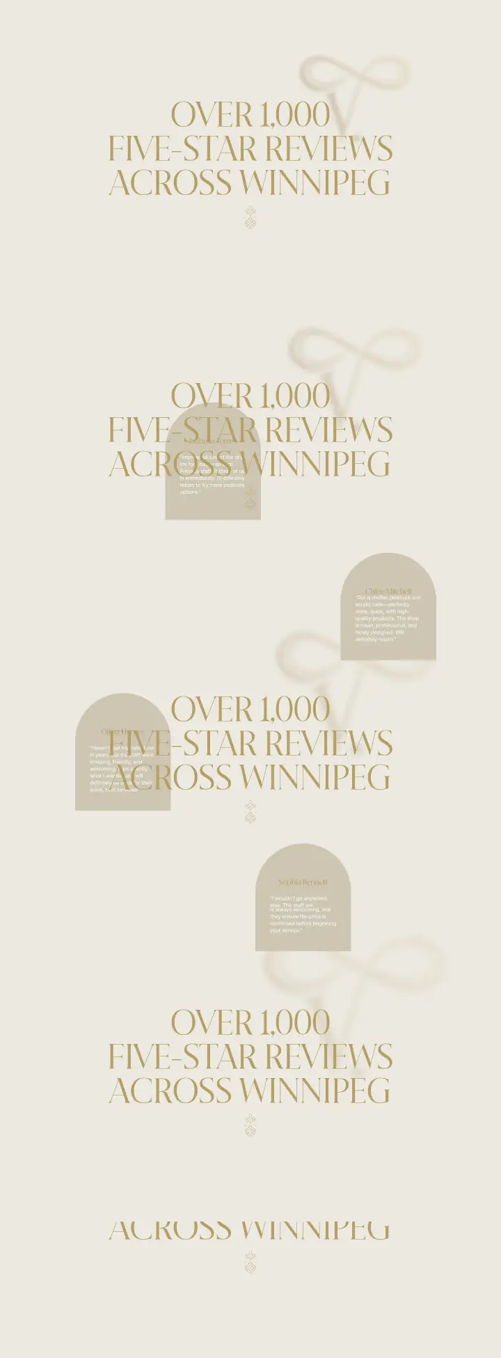 Over 1,000 five-star reviews across winnipeg on Venetian Nail Spa
