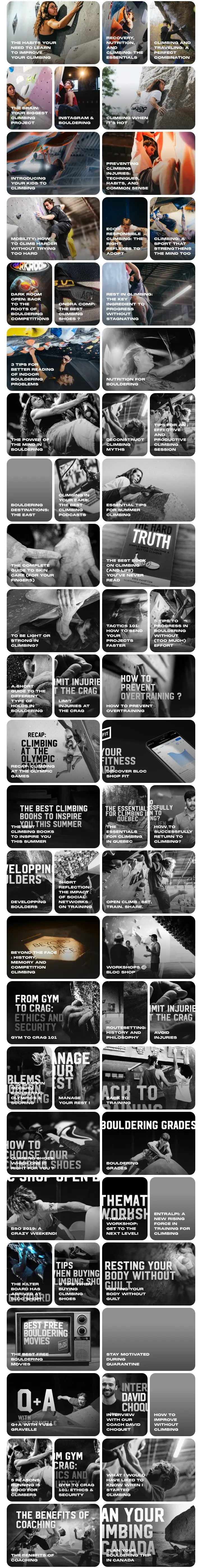 Climbing and Traveling: A Perfect Combination on Bloc Shop