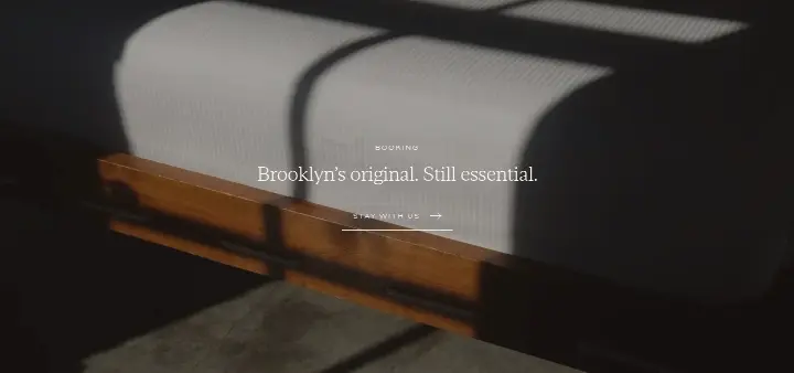 Brooklyn’s original. Still essential on Wythe Hotel