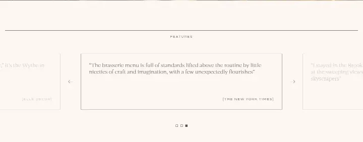 Testimonials on Wythe Hotel