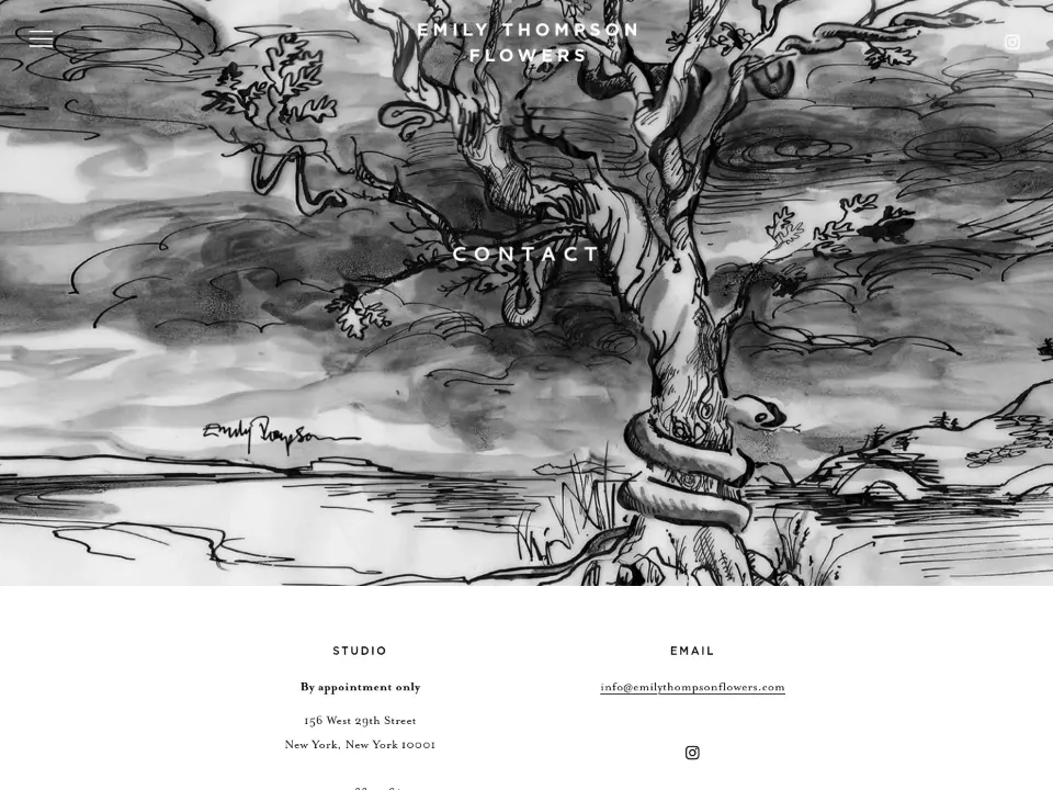 Emily Thompson Flowers — Contact