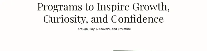 Programs to Inspire Growth, Curiosity, and… on Skylark Children's Academy