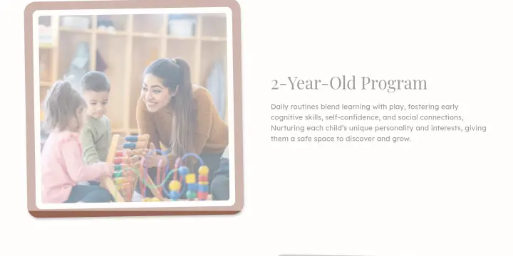 2-Year-Old Program on Skylark Children's Academy