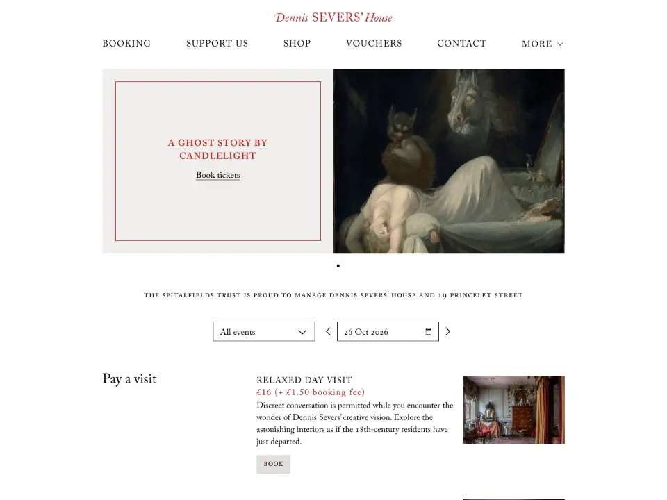 Dennis Severs' House — Home
