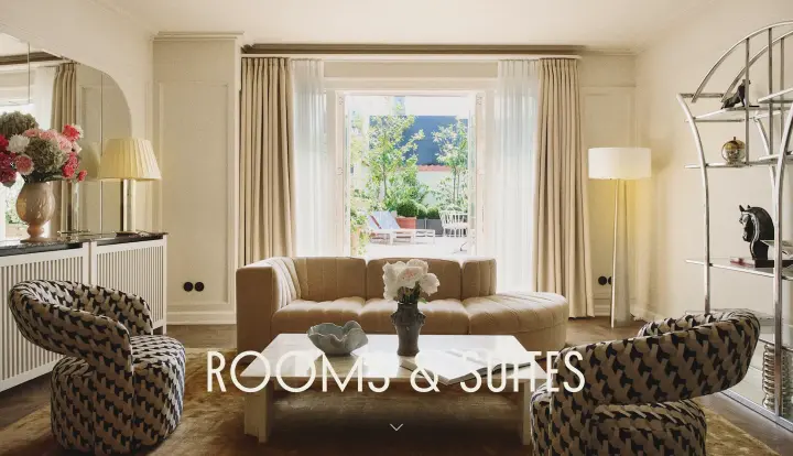rooms & suites on Hotel Bella Grande