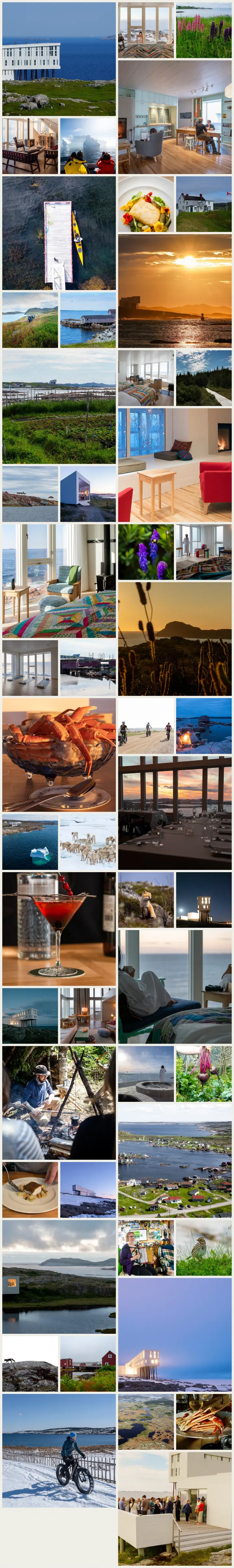 Gallery on Fogo Island Inn