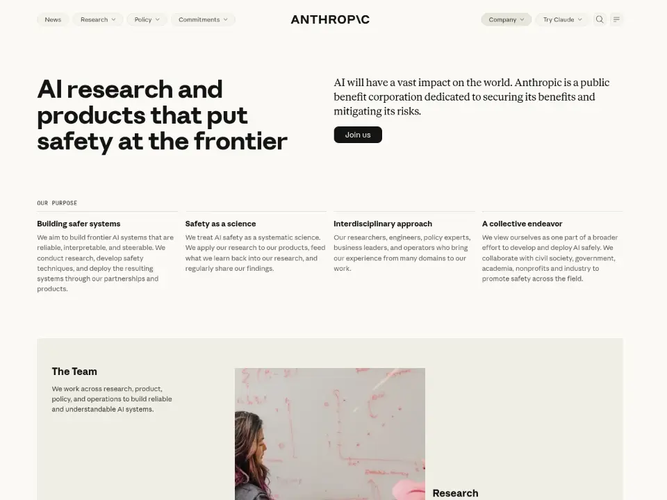 Anthropic — About